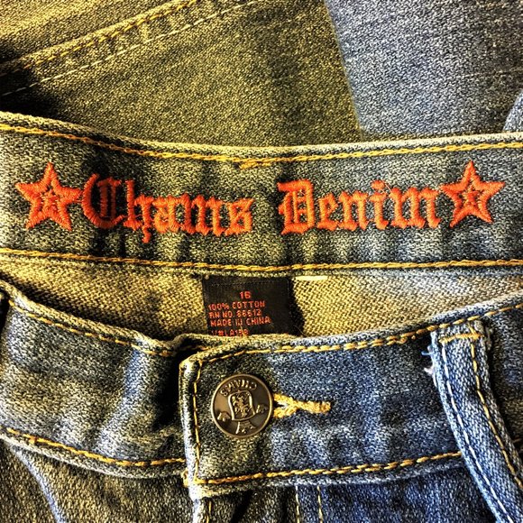 CHAMS DENIM Slim/Skinny Fit Jeans  |  Size 16 - Picture 12 of 15
